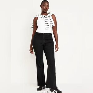 Old Navy Black Flare & Wide Leg Jeans